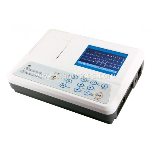 3 Channel ECG Hospital Medical Electrocardiograph Equipment